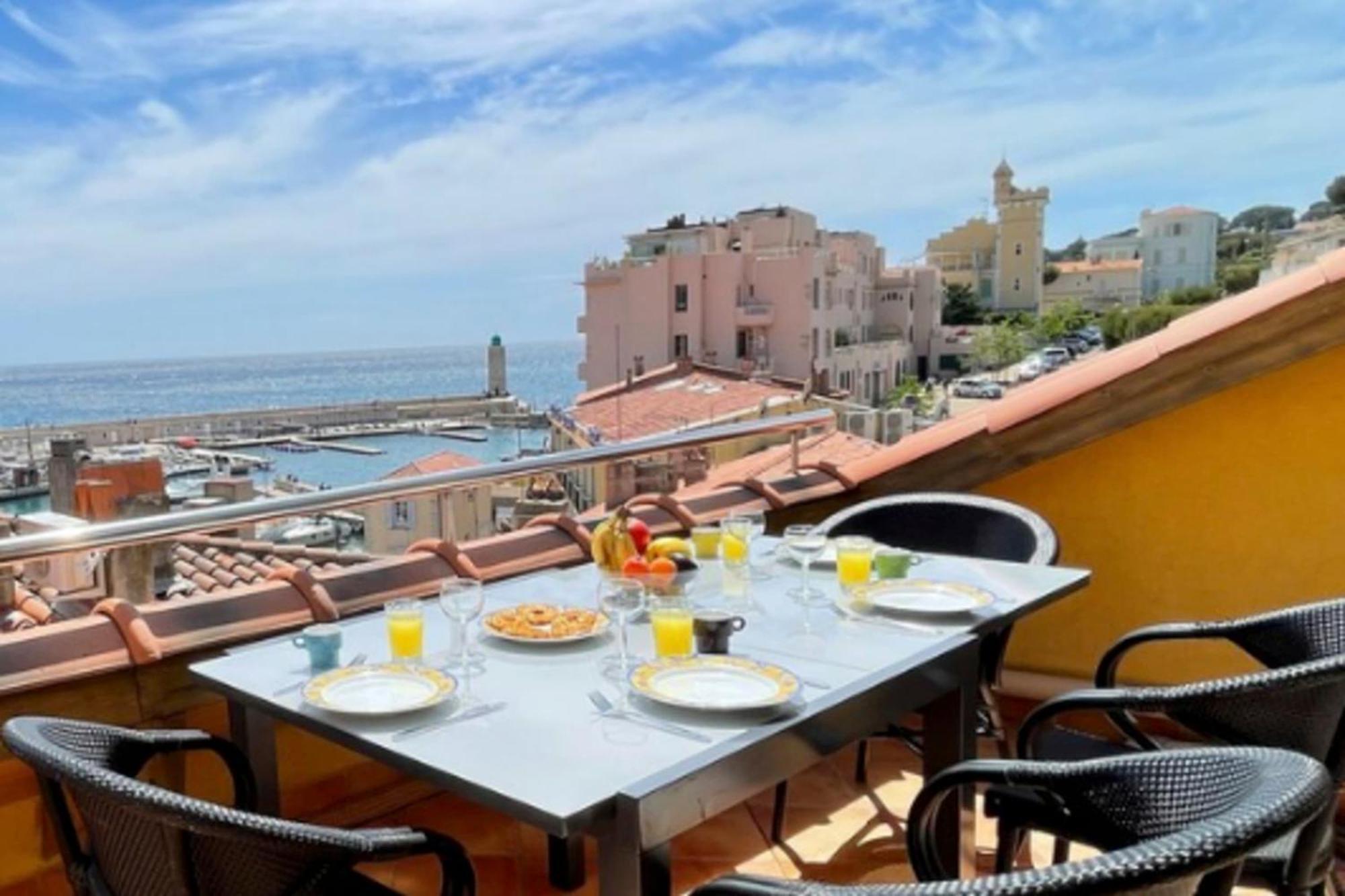 Апартаменты La Perle De Cassis - Terrace With Sea View Экстерьер фото